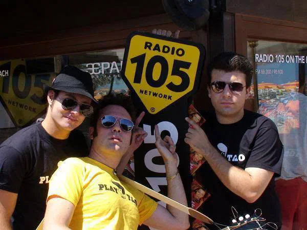 With TAO at Radio 105
